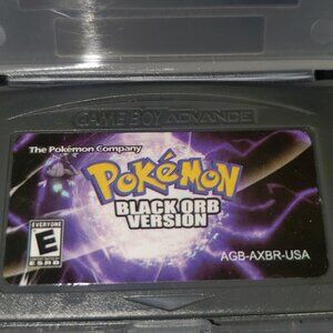 Pokemon Black Orb GBA ROM Hack Game Custom Gameboy Advance